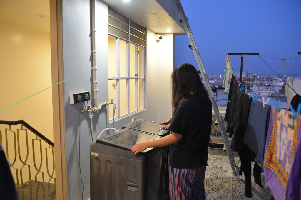 Rooftop Laundry Facility