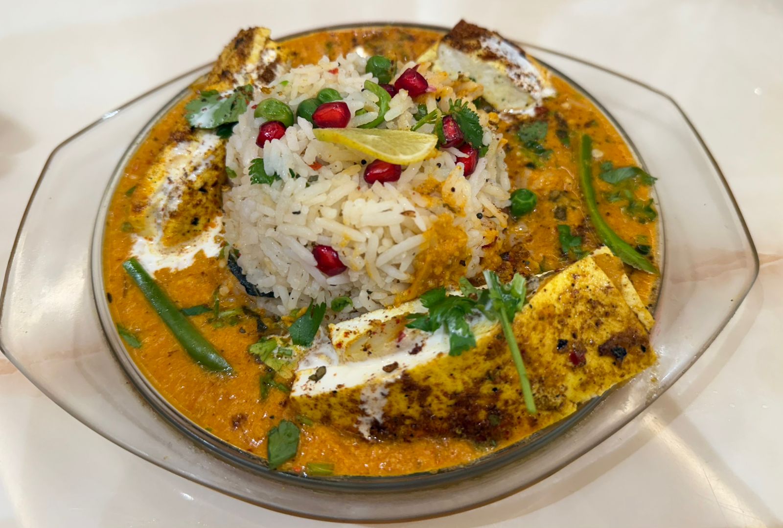Paneer Curry & Rice